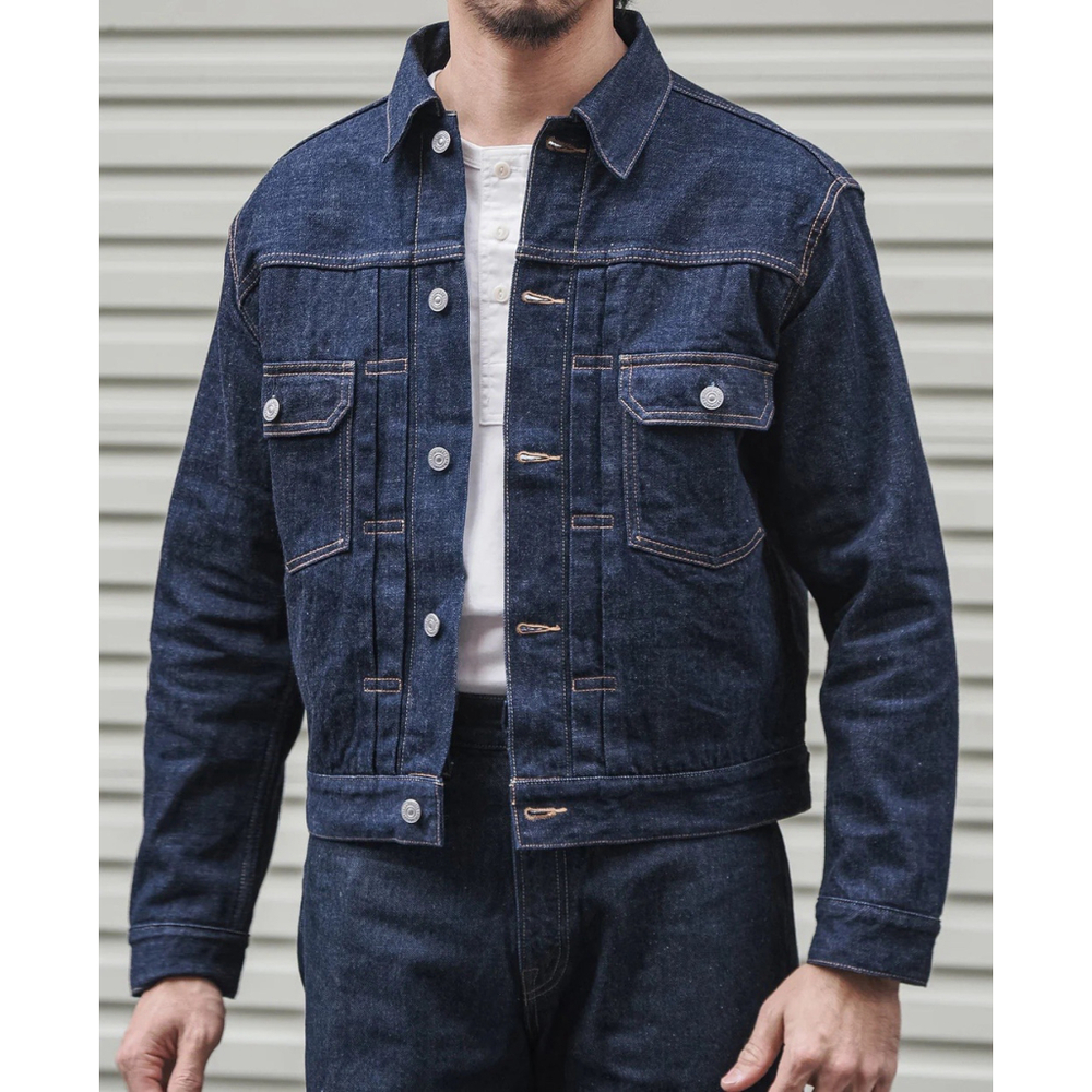 BRONSON USA SHIP LOT 817XX Type 2 Blanket Lined Denim Jacket 42
